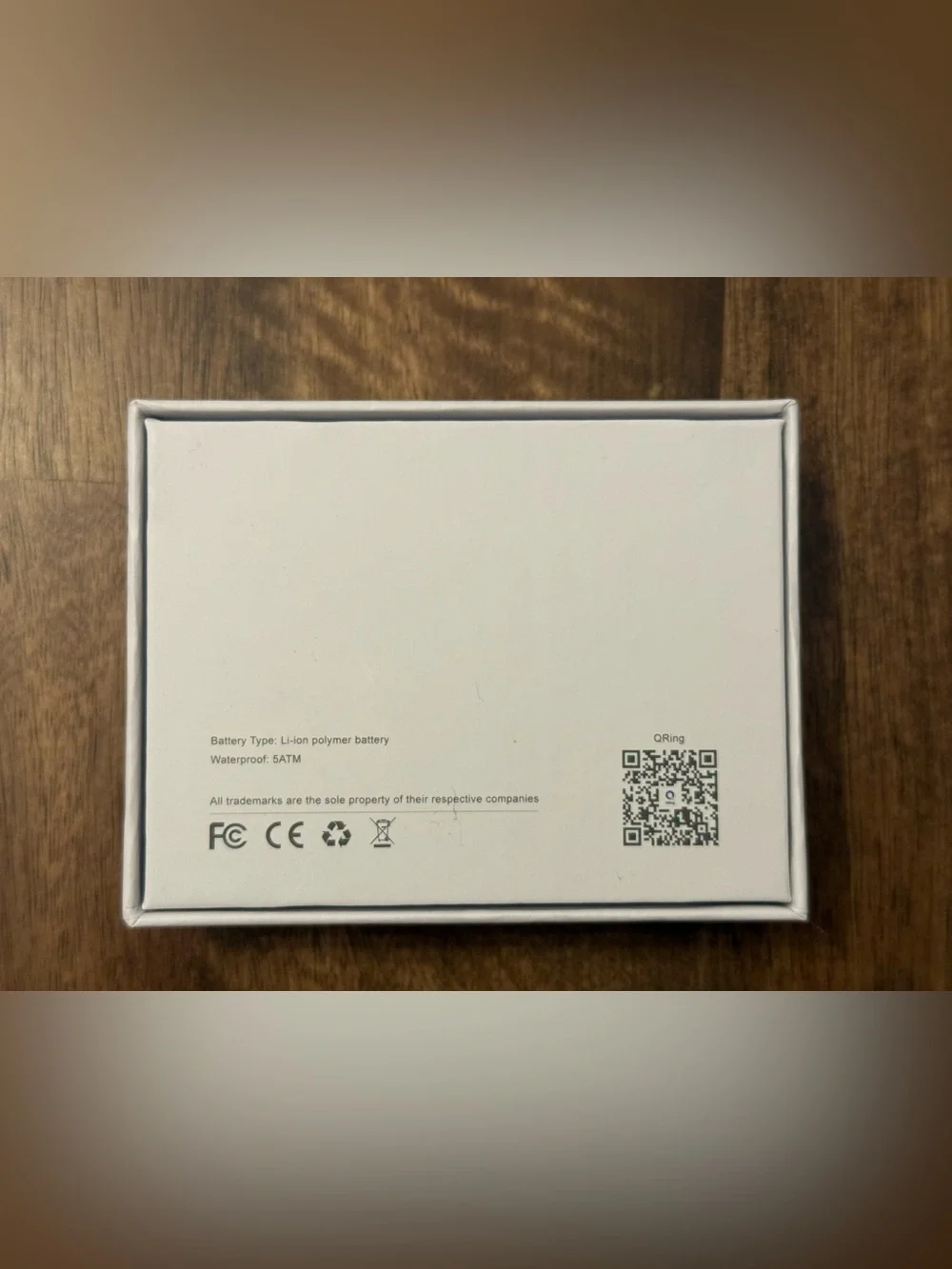 Optim Smart Ring, Silver size 9
